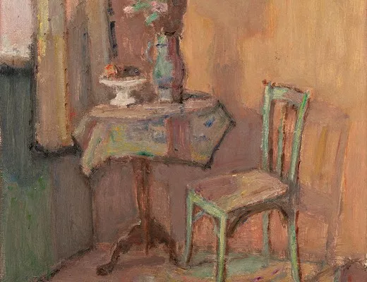 Scène d’intérieur au guéridon